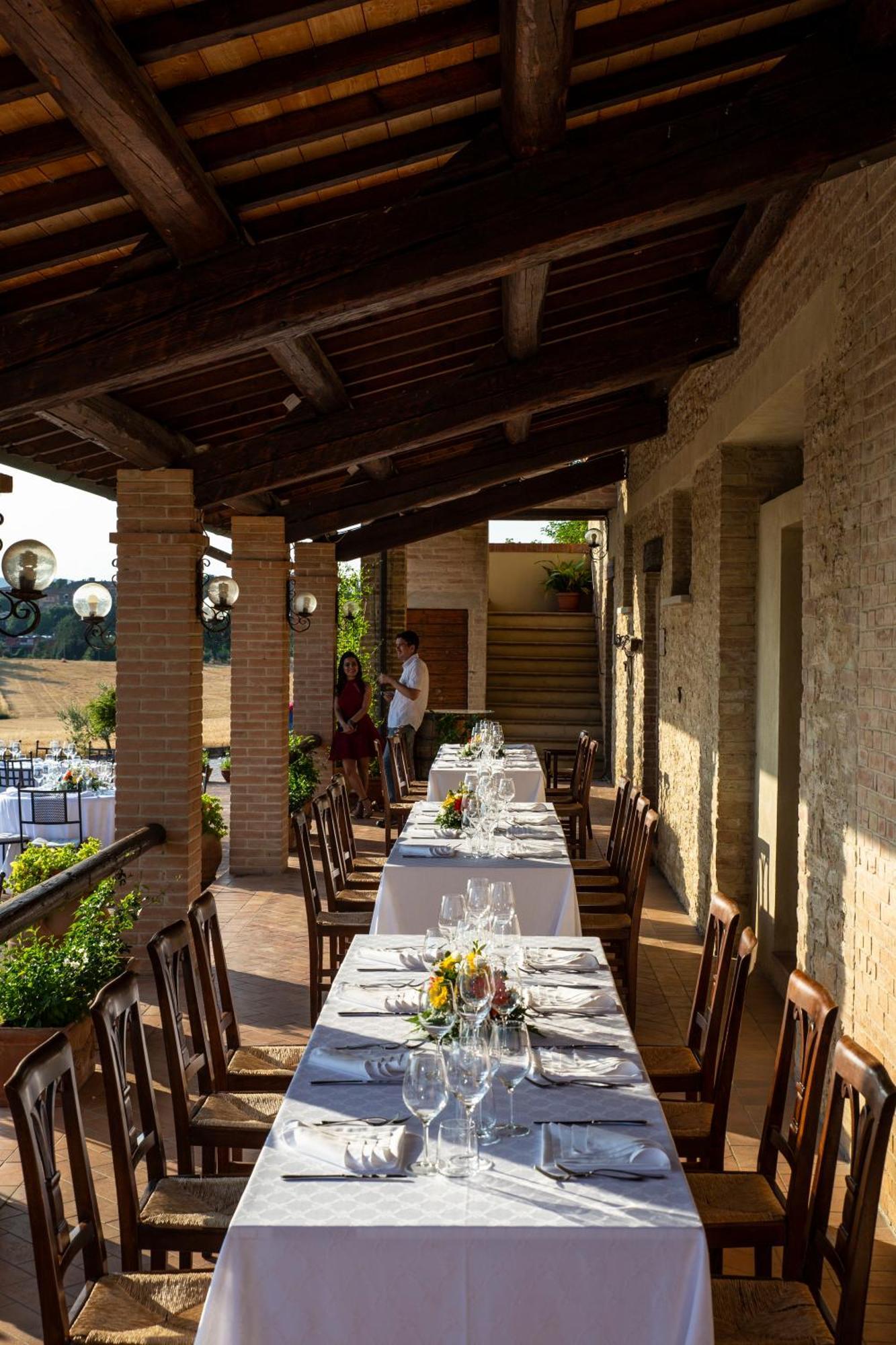 Castel del Piano  Agriturismo Il Tiro المظهر الخارجي الصورة